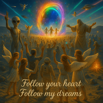 Follow your heart Follow my dreams Front Cover
