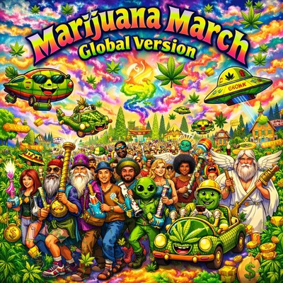 Marijuana March (Global Version) Front Cover