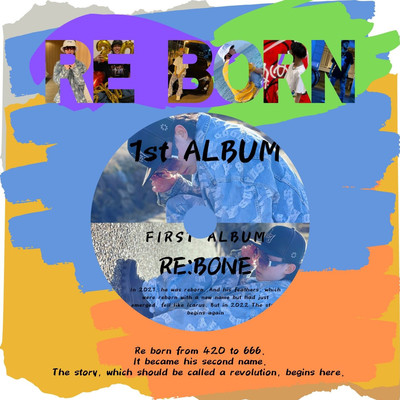 REBORNのジャケット写真