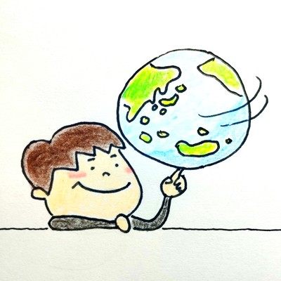 地球は回っているのジャケット写真