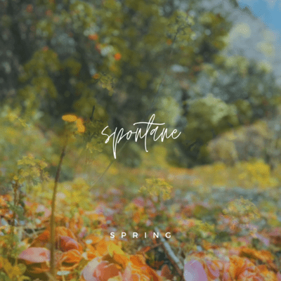 Spontane : Spring Front Cover