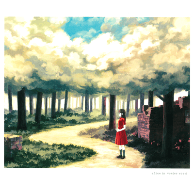 Alice in wonderword Front Cover