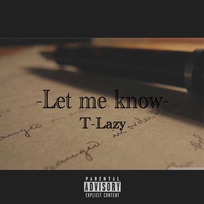 Let me know Front Cover