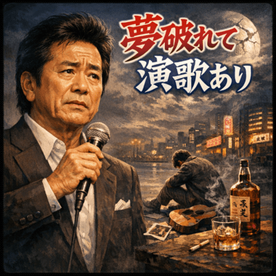 夢破れて演歌あり (国内向け)のジャケット写真