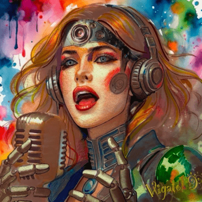 Humanoid sings a song of True Love Front Cover