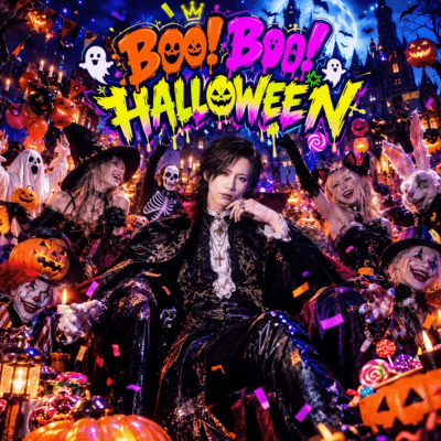 BOO!BOO!HALLOWEEN Front Cover