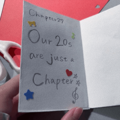 our 20s are just a chapter Front Cover