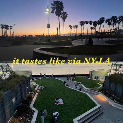 it tastes like via NY-LA Front Cover