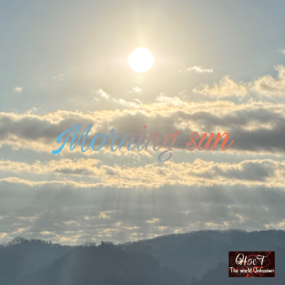 Morning sun Front Cover