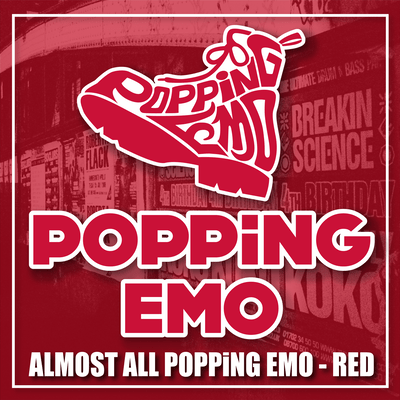 ALMOST ALL POPPiNG EMO-REDのジャケット写真