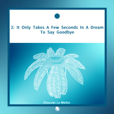 2: It Only Takes A Few Seconds In A Dream To Say Goodbyeのジャケット写真