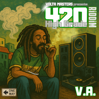 VOLTA MASTERS Prezents 420 High Grade Riddim Front Cover