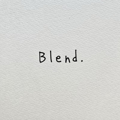 Blend. (feat. Co-La) Front Cover