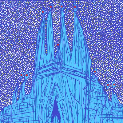 SAGRADA FAMILIA GALAXY M Front Cover
