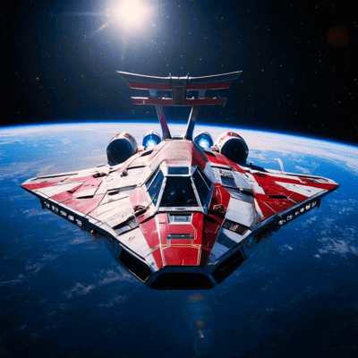 "Chanbara" for orchestra and electric guitar, Chapter 4 "Cosmos" Front Cover