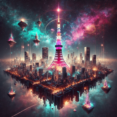 Tokyo city Front Cover