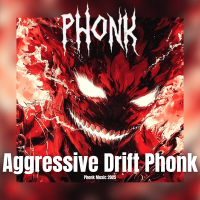 Aggressive Drift Phonk - Phonk Music 2025 Front Cover