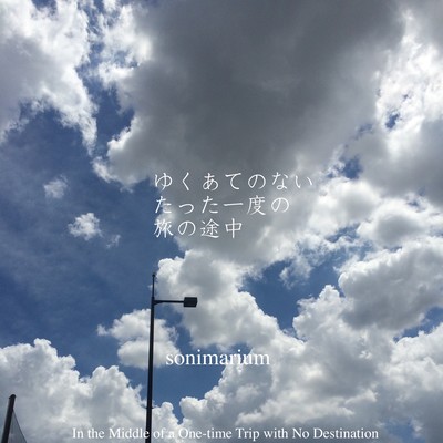 ゆくあてのないたった一度の旅の途中のジャケット写真