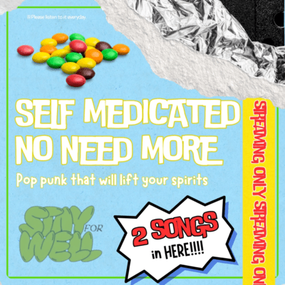 SELF MEDICATID/NO NEED MORE Front Cover