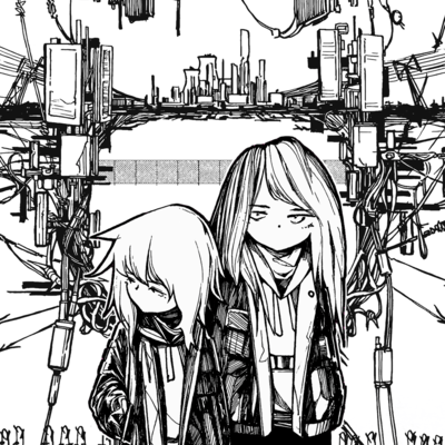 ANTENNAE (feat. Uhp1QVQ & HATSUNE MIKU) Front Cover