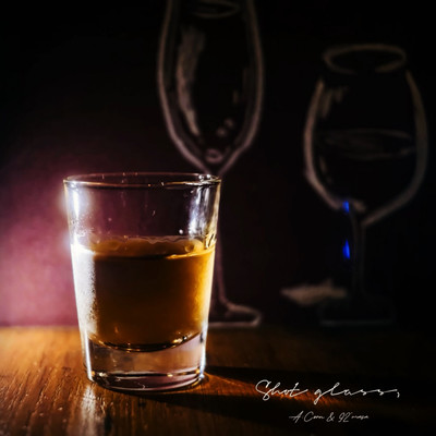 Shot glass, Front Cover