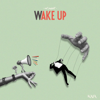 WAKE UP -not puppet- Front Cover