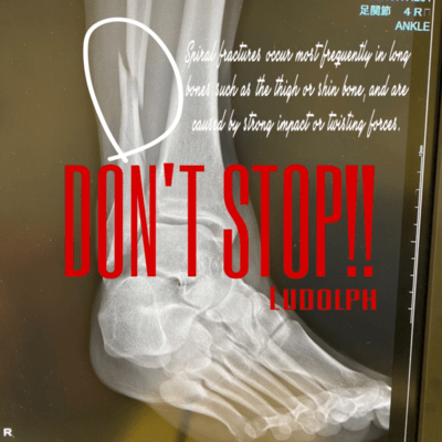 DON'T STOP!! Front Cover