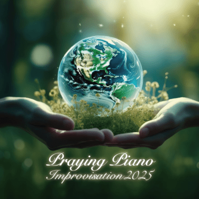 Praying Piano Improvisation 2025 Front Cover