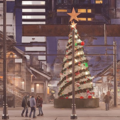 All Alone On Chritmas Front Cover