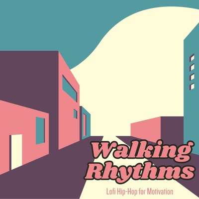 Walking Rhythms: Lofi Hip-Hop for Motivation Front Cover