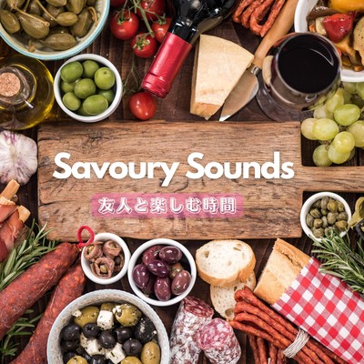 Savoury Sounds: Amongst Friends Front Cover