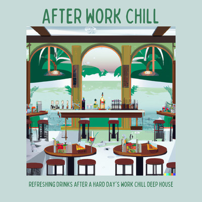 After Work Chill - Refreshing Drinks After a Hard Day's Work Chill Deep House Front Cover