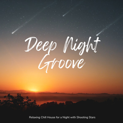 Deep Night Groove - Relaxing Chill House For a Night With Shooting Stars Front Cover