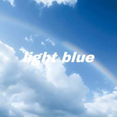 light blue Front Cover