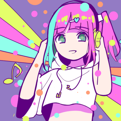 Vivid Gravity (feat. HATSUNE MIKU) Front Cover