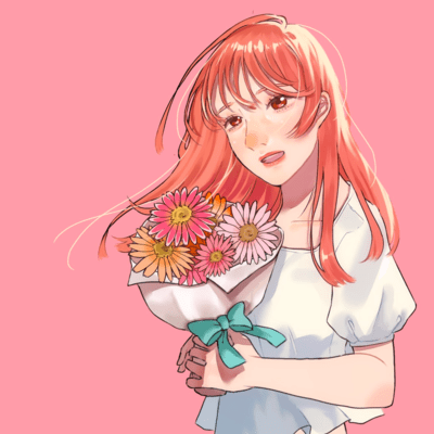 Gerbera in May Front Cover