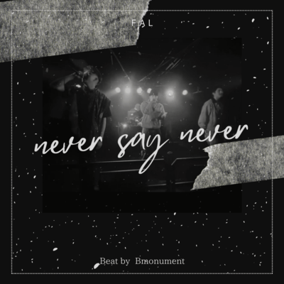 never say neverのジャケット写真