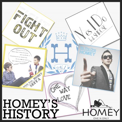 HOMEY'S HISTORYのジャケット写真