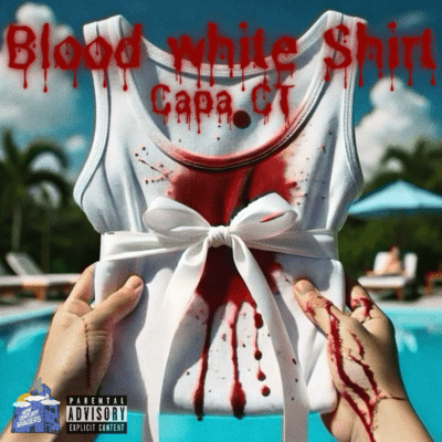 Blood White Shirt Front Cover