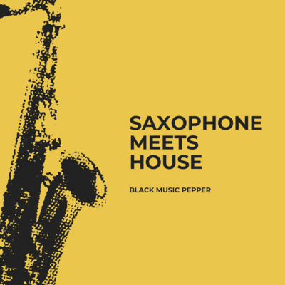 Saxophone meets House Front Cover