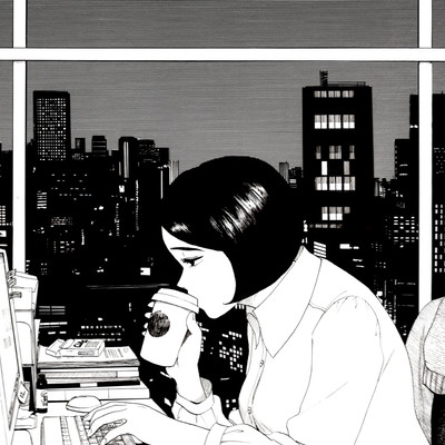 City Lights (lofi hip hop arrange ver.) Front Cover