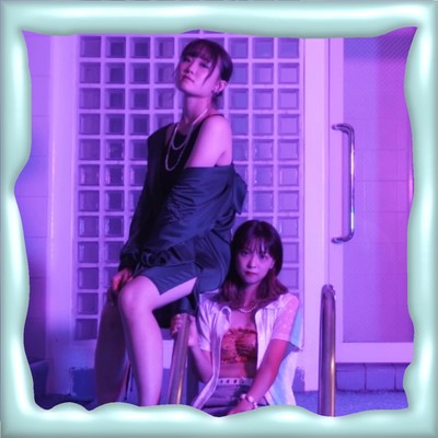 Night pool / Water melon Front Cover