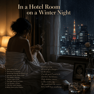 In a Hotel Room on a Winter Night Front Cover