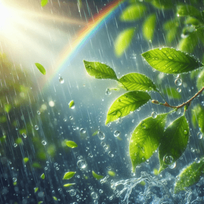 Raindrops Front Cover