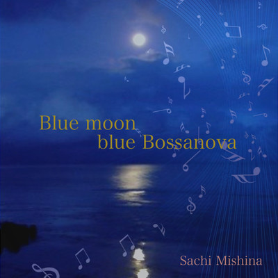 Blue moon blue Bossanova Front Cover
