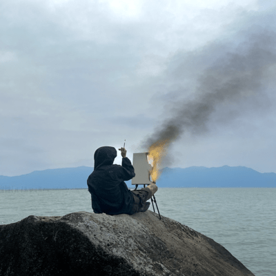 A blank canvas Front Cover