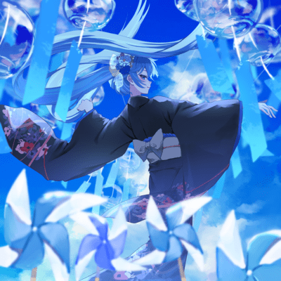 Delusion of youth (feat. HATSUNE MIKU) Front Cover