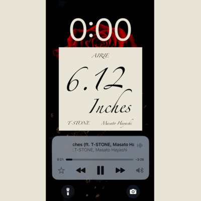 6.12inches (feat. T-STONE & Masato Hayashi)のジャケット写真