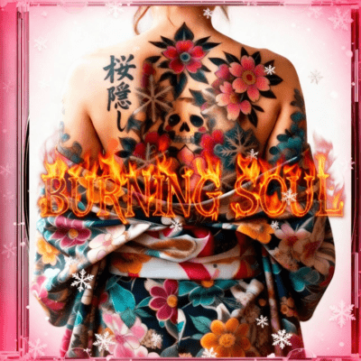 Cherry Blossom Hiding Front Cover