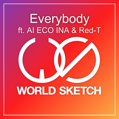 Everybody (feat. AI ECO INA & Red-T) Front Cover